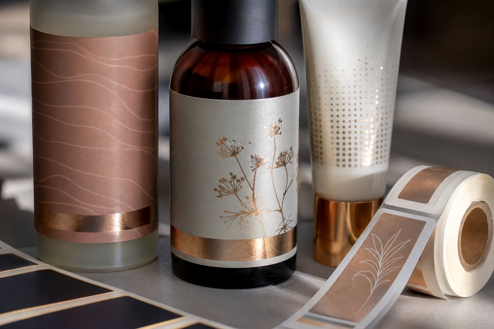 Cosmetic Label Finishes