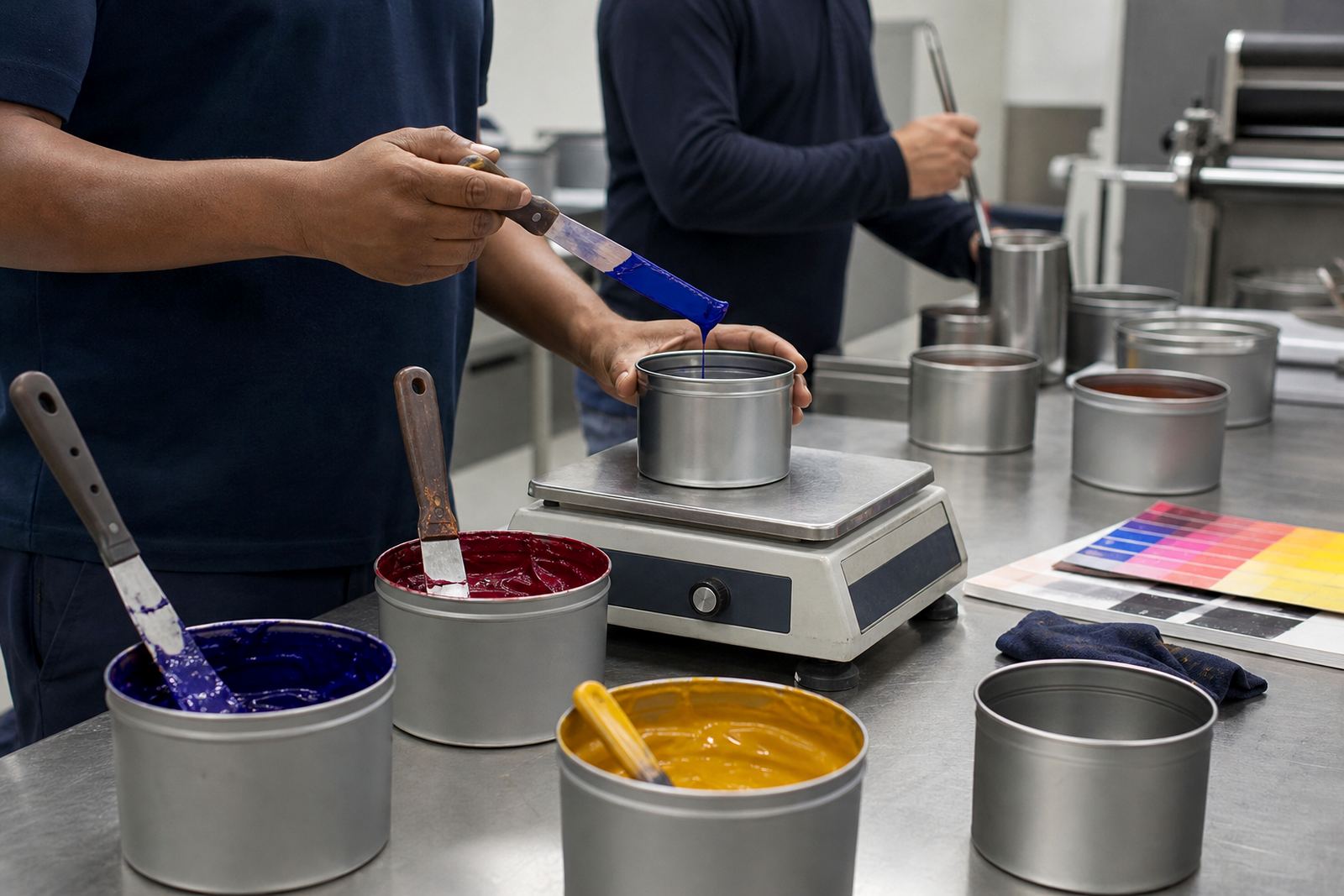Ink Mixing Station
